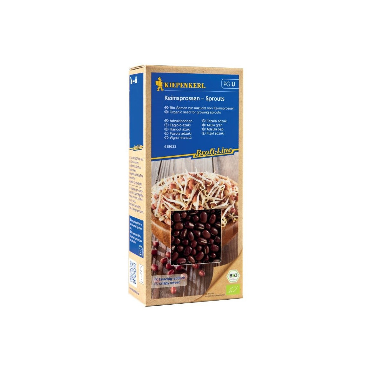 BIO Fazuľa Adzuki - bio semená na klíčenie - 200 g