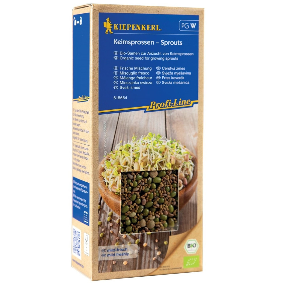 BIO Čerstvá zmes - bio semená na klíčenie - 200 g