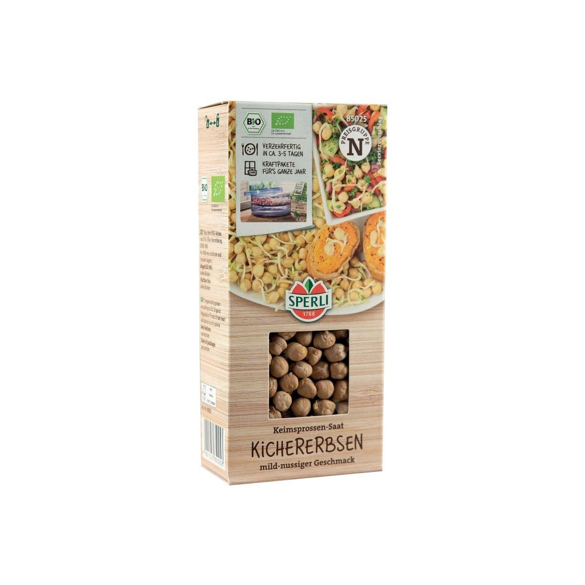 BIO Cícer baranový - bio semená na klíčenie - 200 g