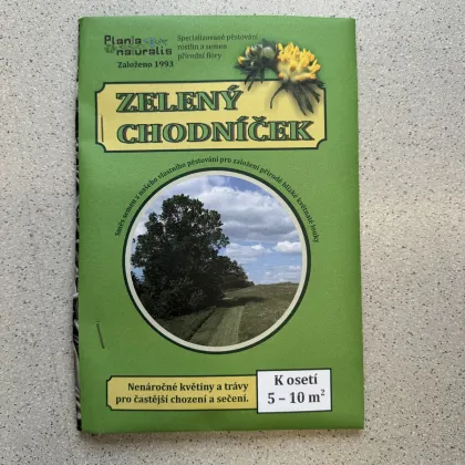 Kvetinová lúka Zelený chodníček - Planta Naturalis - osivo lúčnych kvetov - 10 g