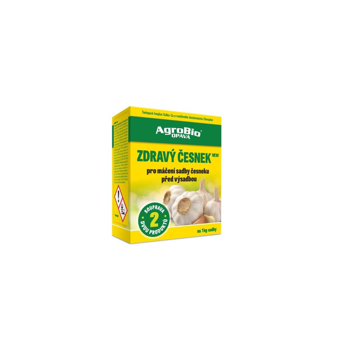 Zdravý cesnak NEW - súprava máčania sadiva - AgroBio - 10 g + 50 ml