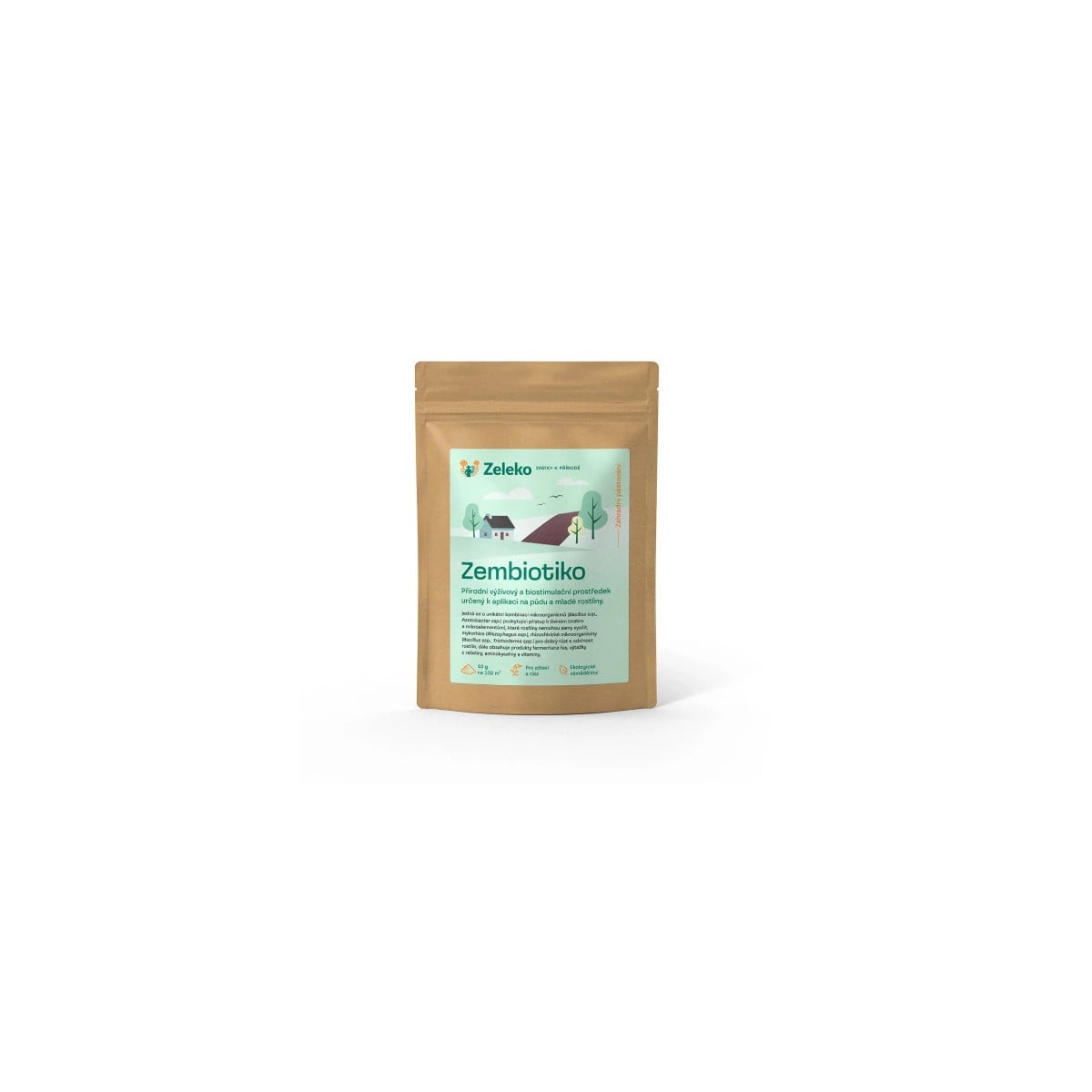 Zembiotiko - pôdny biostimulant - Zeleko - 100 g