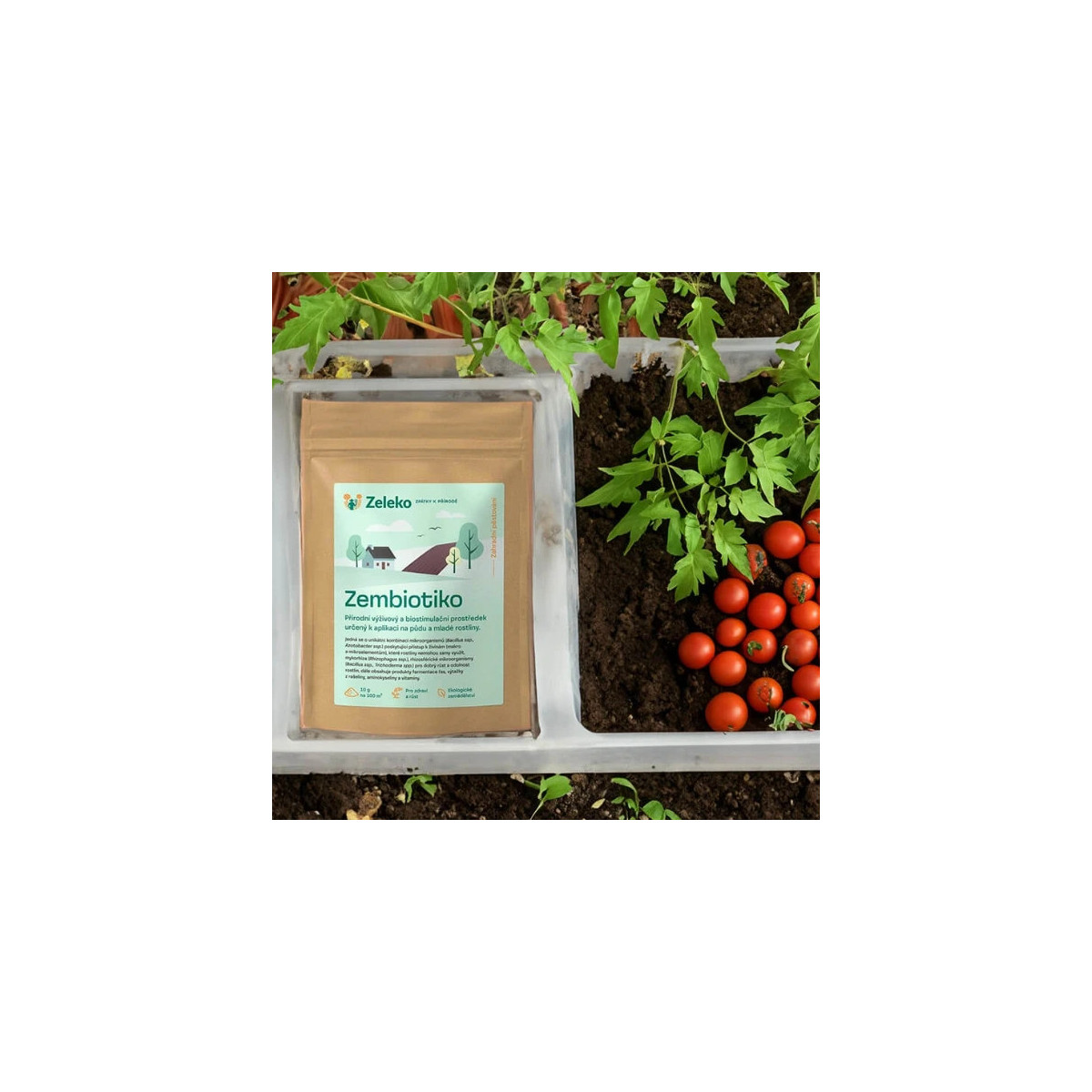 Zembiotiko - pôdny biostimulant - Zeleko - 100 g