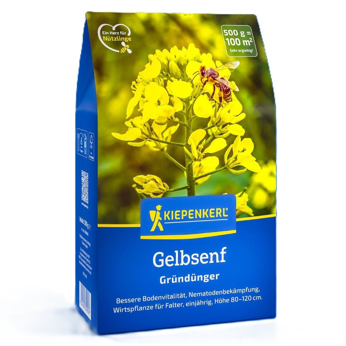 Zelené hnojenie - Žltá horčica - semená - 500 g