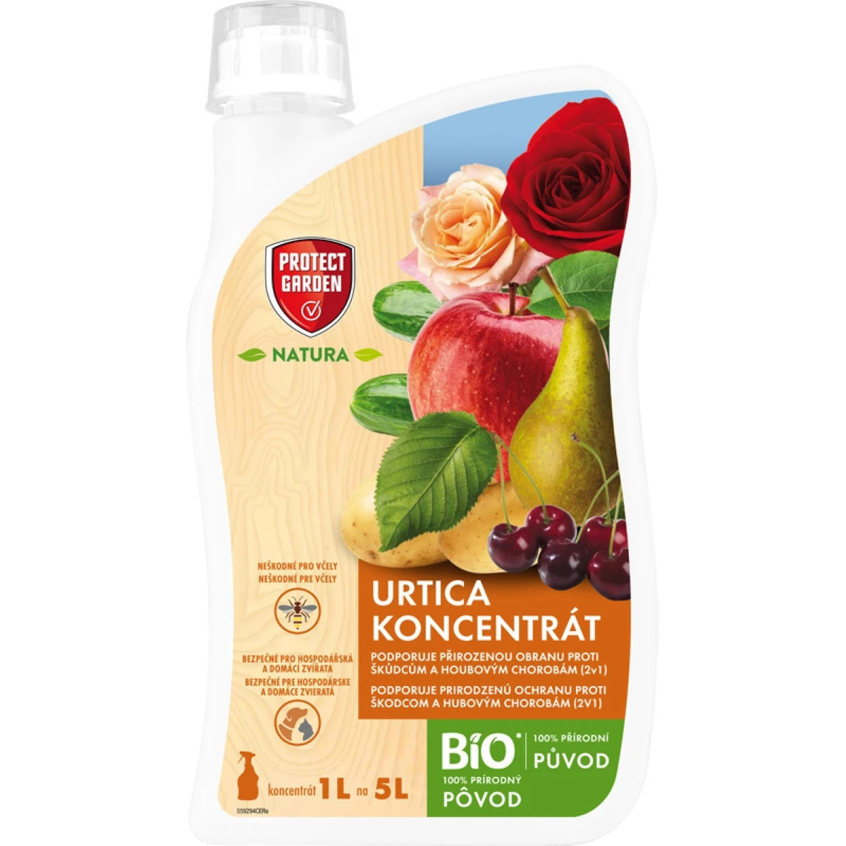 Natura žihľava koncentrát PG SBM - ochrana rastlín - SBM Life Science - 1 l