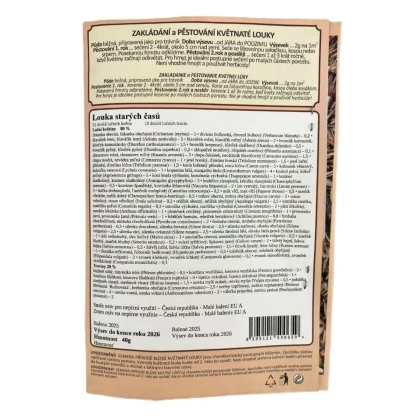 Lúka starých čias - Planta Naturalis - osivo lúčnych kvetov - 40 g