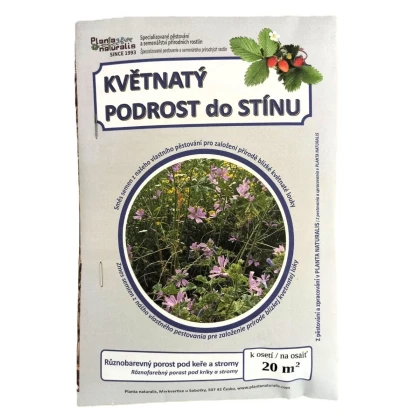 Trváci kvetinový podrast do tieňa - Planta Naturalis - osivo lúčnych kvetov - 40 g