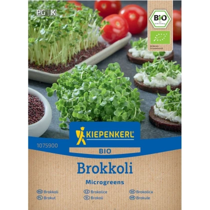 BIO Brokolica - Brassica oleracea - bio semená na klíčenie - 20 g
