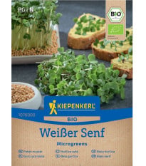 BIO Biela horčica - microgreens - 50 g