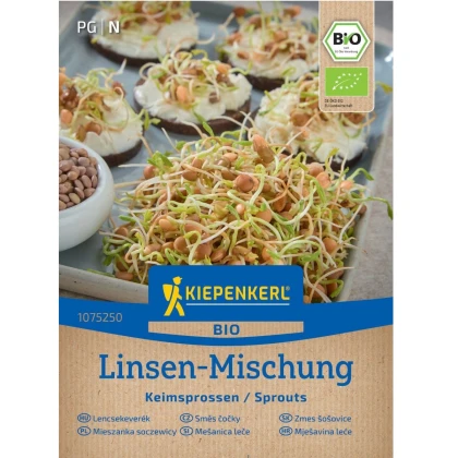 BIO Šošovica zmes - bio semená na klíčenie - 40 g