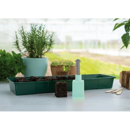 Ručný lis na výrobu rašelinových kvetináčov - 4 cm - SOGO - 1 ks