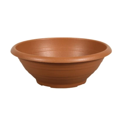 Nádoba na pestovanie Campana plastová terakota - 25 x 10 cm - 1 ks