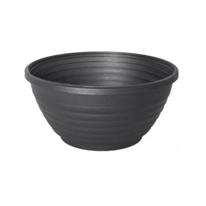 Nádoba na kvety DK antracit - 16 x 7,5 cm - 1 ks