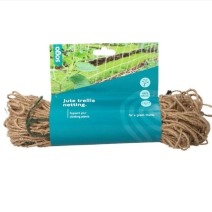 Jutová záhradná sieť - podporná sieť - SOGO - 1,8 × 1,8 m - 1 ks
