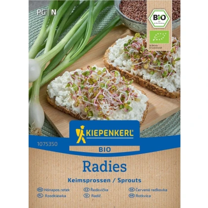 BIO Reďkovka - bio semená na klíčenie - 60 g