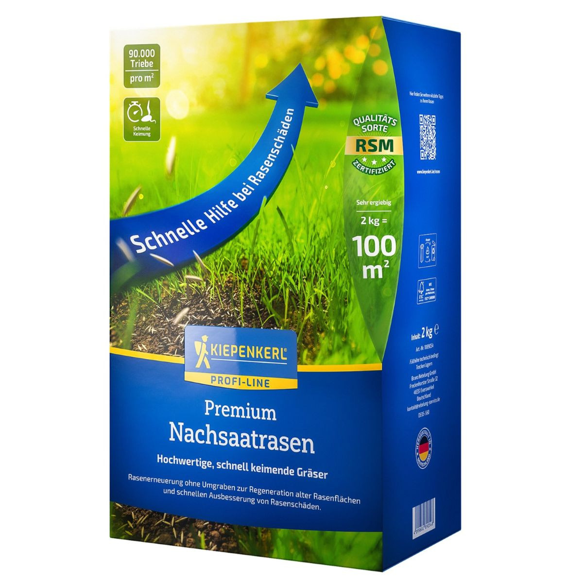 Trávnik na dosatie Premium - semená Kiepenkerl - zmes - 2 kg