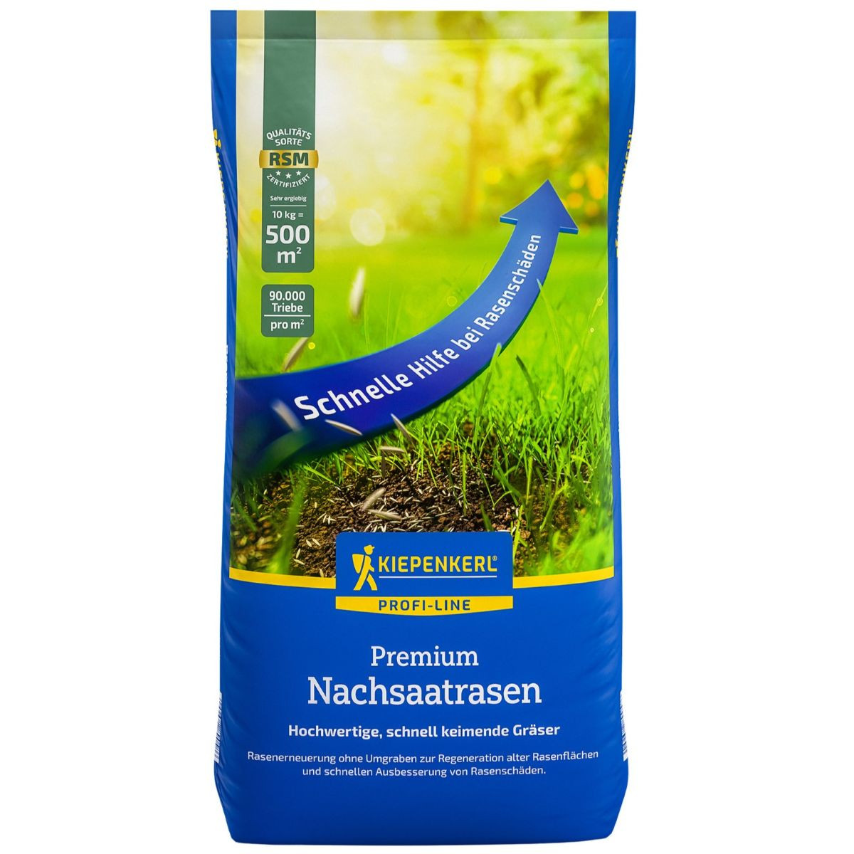 Trávnik na dosievanie Premium - Kiepenkerl - trávne osivo - 10 kg