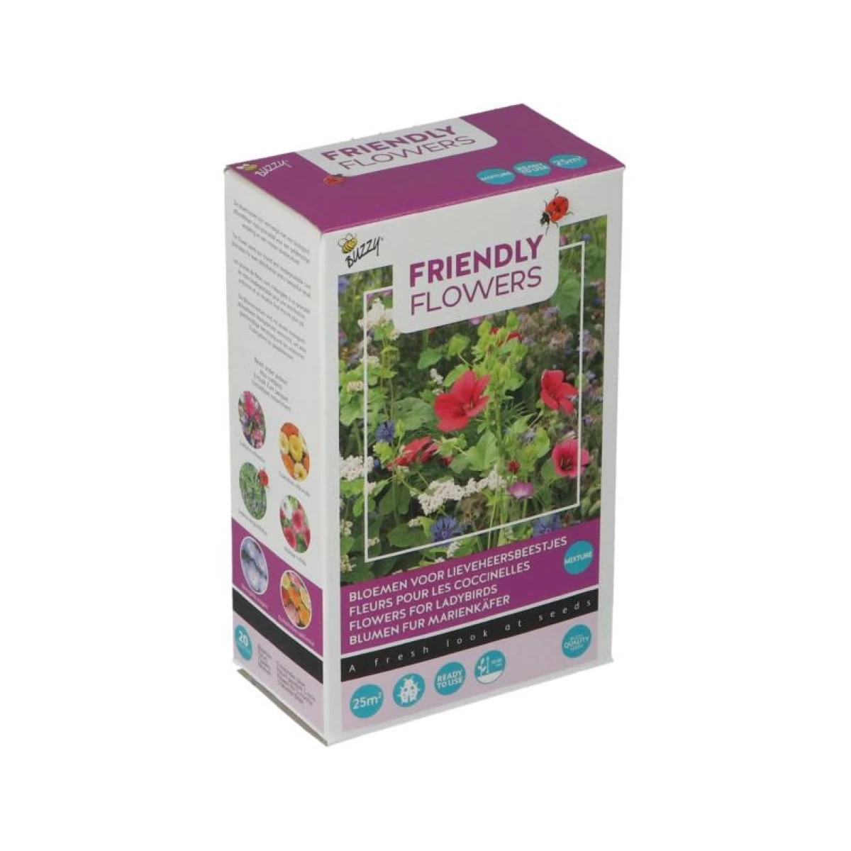 Buzzy - Kvetinová zmes Lady Bug - Pieterpik - 1 ks