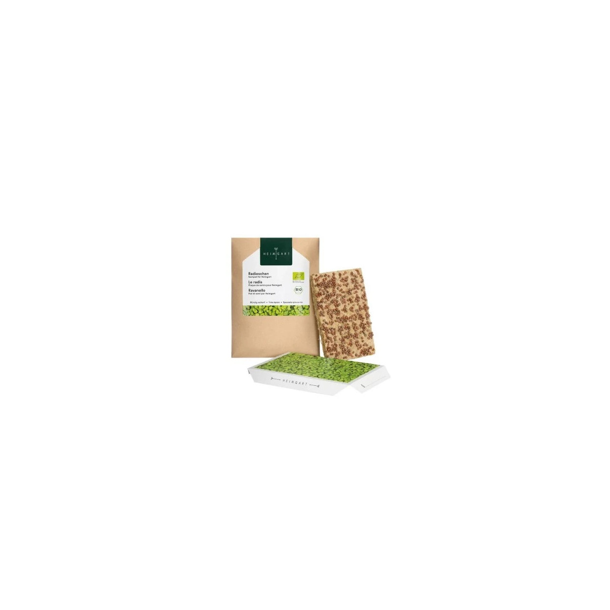 BIO microgreen Reďkovka - Heimgart - náhradné pláty - 1 ks