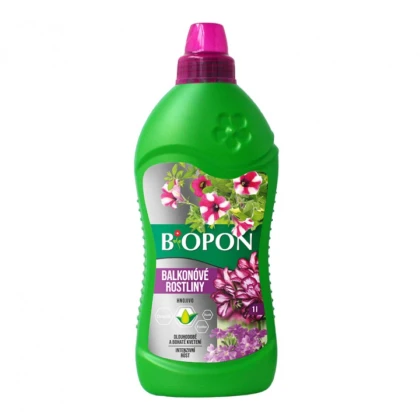 BoPon - kvapalné hnojivo pre balkónové rastliny - 1 l