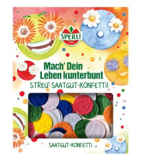 Semienkové kvetinové konfetti - okrúhle - Sperli - 1 ks