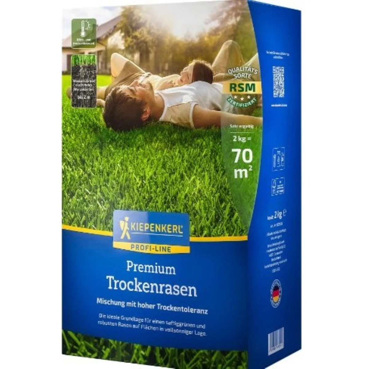 Trávnik pre suché stanovištia Premium - semená Kiepenkerl - zmes - 2 kg