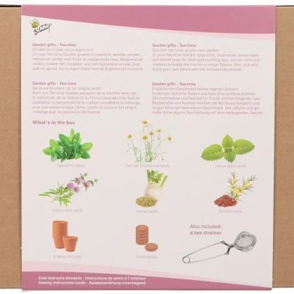 Buzzy Garden Gift - Darčeková súprava Čajová záhradka - Pieterpik - 1 balenie