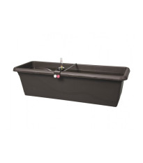 Samozavlažovací truhlík - Extra Lina Smart - hnedý - 40 cm