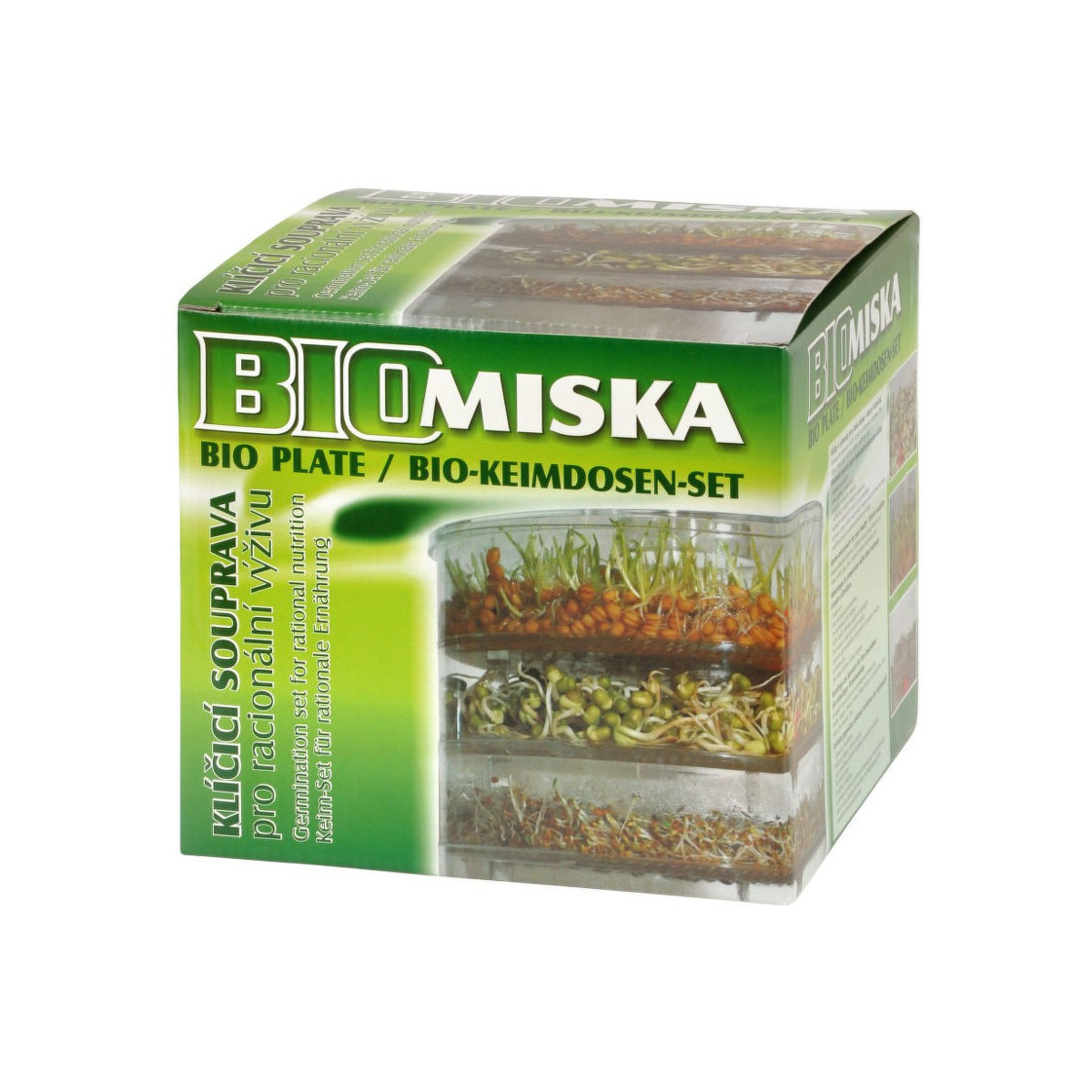 BIO miska - klíčiaca súprava na klíčky - pomôcky na pestovanie - 1 ks