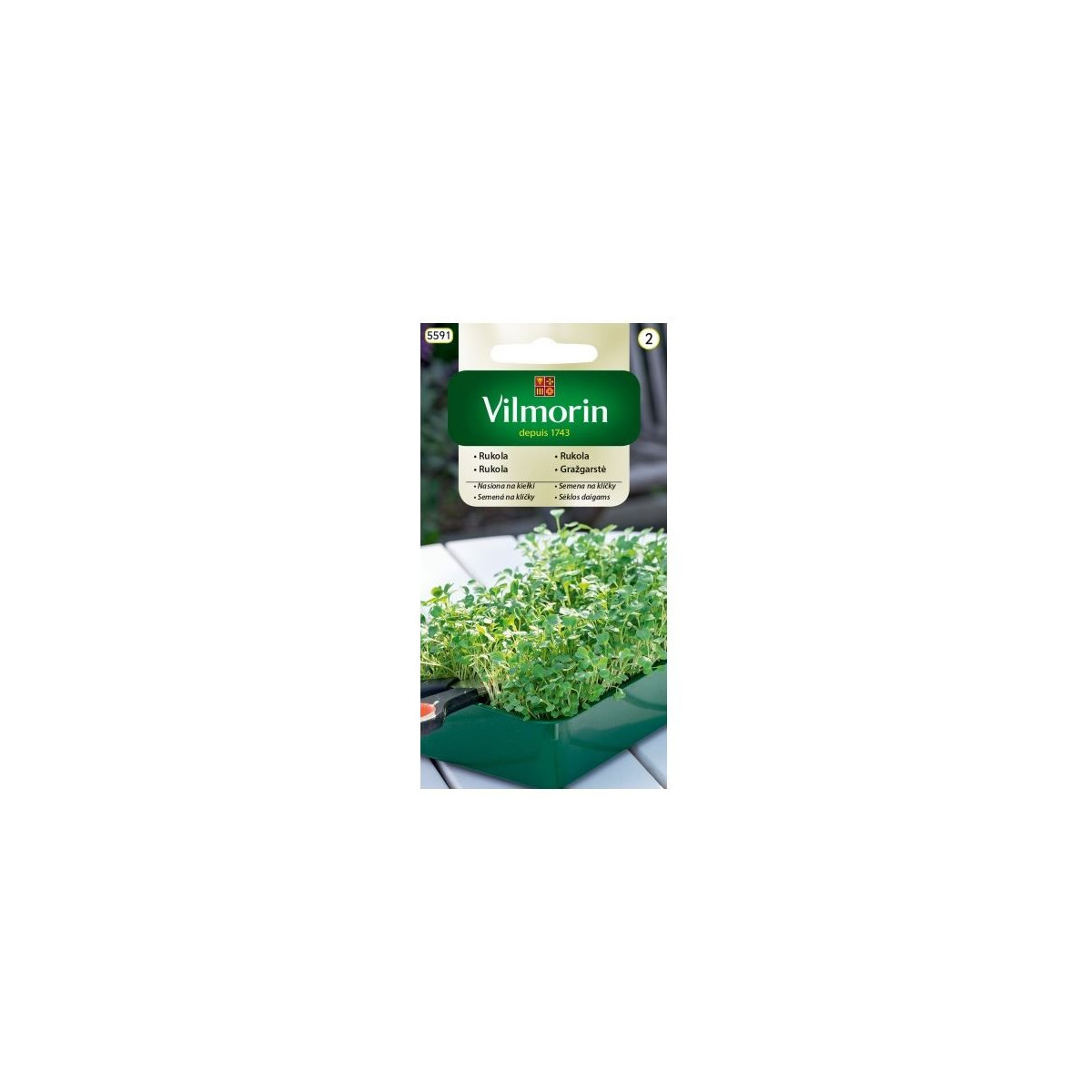 Semená na klíčky - Rukola - Vilmorin - 10 g
