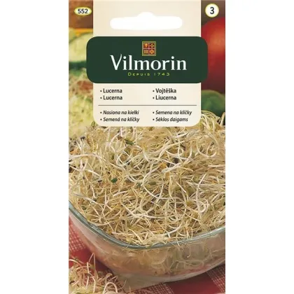 Semená na klíčky - Lucerna - Vilmorin - 20 g