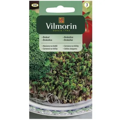 Semená na klíčky - Brokolica - Vilmorin - 5 g