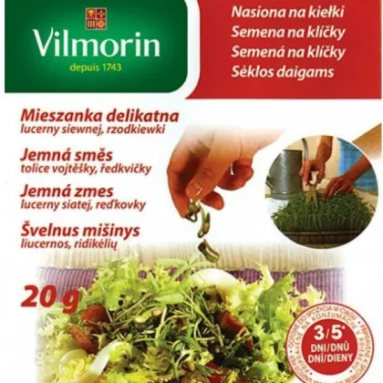 Semená na klíčky - Jemná zmes - Vilmorin - 20 g