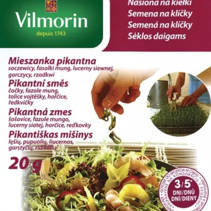 Semená na klíčky - Pikantná zmes - Vilmorin - 20 g