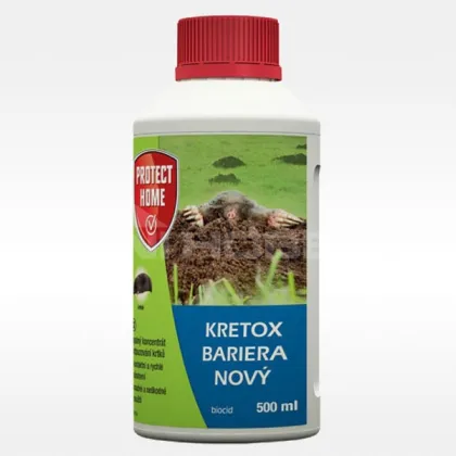 Kretox - Bariéra na odpudzovanie krtkov - ochrana rastlín - 500 ml