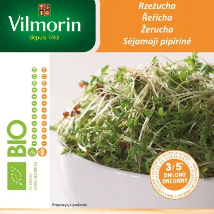 BIO semená na klíčky - Žerucha - Vilmorin - 15 g
