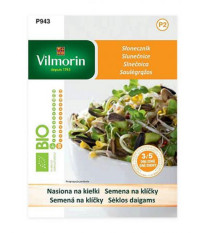 BIO semená na klíčky - Slnečnica - Vilmorin - 20 g