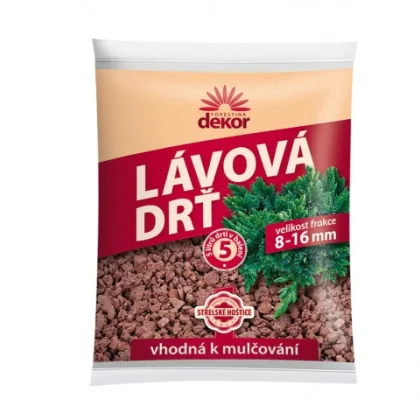 Lávová drť - Dekoračný materiál - 5 l