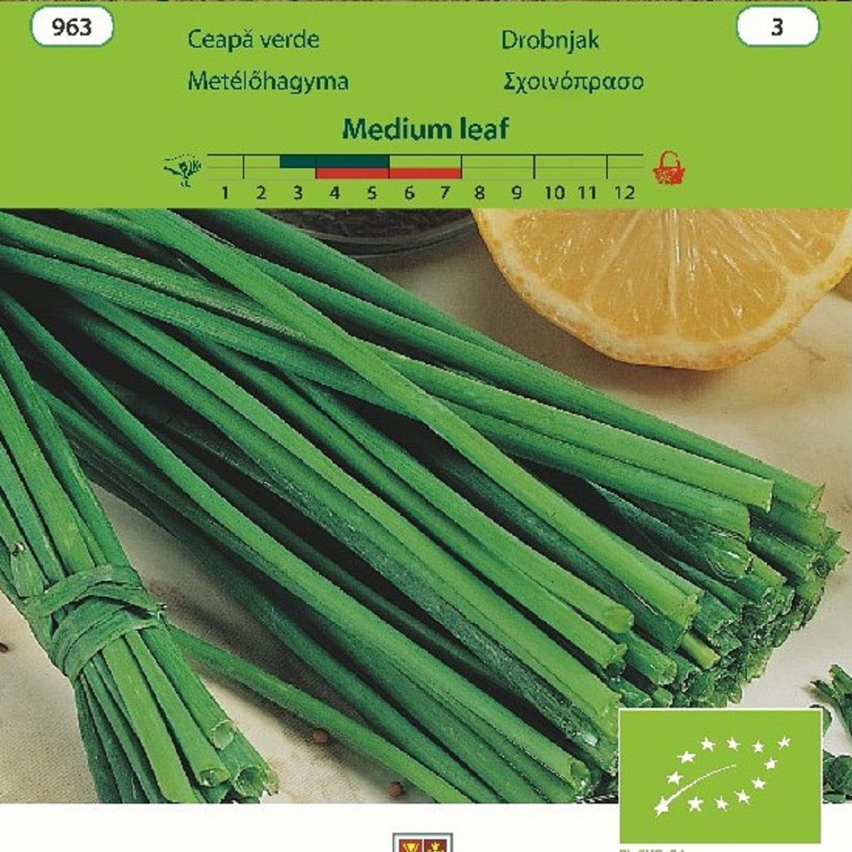 BIO Pažítka Medium Leaf - Allium schoenoprasum L. - bio semená pažítky - 1 g