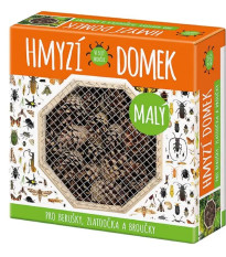 Domček pre hmyz malý - domček pre lienky, zlato-očká a chrobáčikov - 1 ks