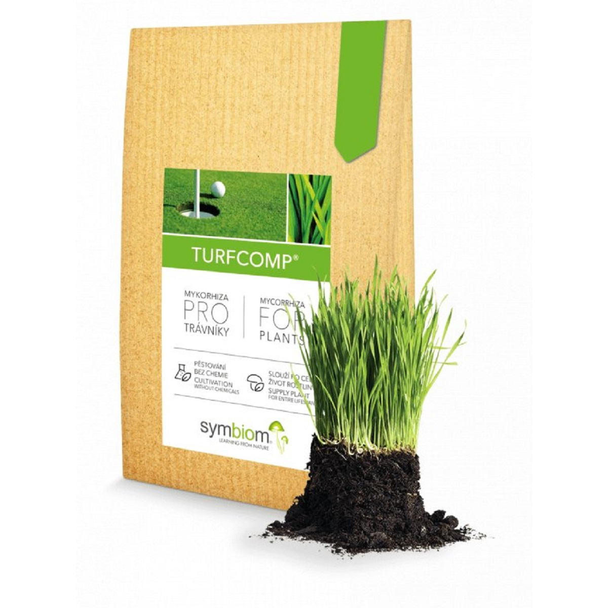 Turfcomp - mykoríza pre dokonalý trávnik - 750 g