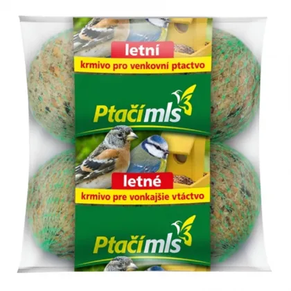 Vtáčí mls - Lojové gule - Letné krmivo - 4 ks