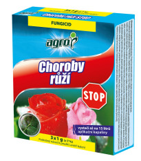 Choroby ruží STOP - ochrana rastlín - 3 x 1 g