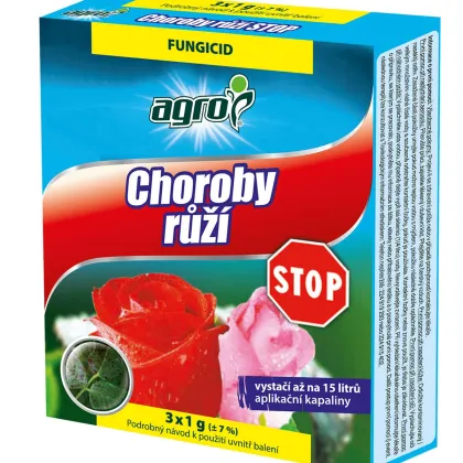 Choroby ruží STOP - ochrana rastlín - 3 x 1 g
