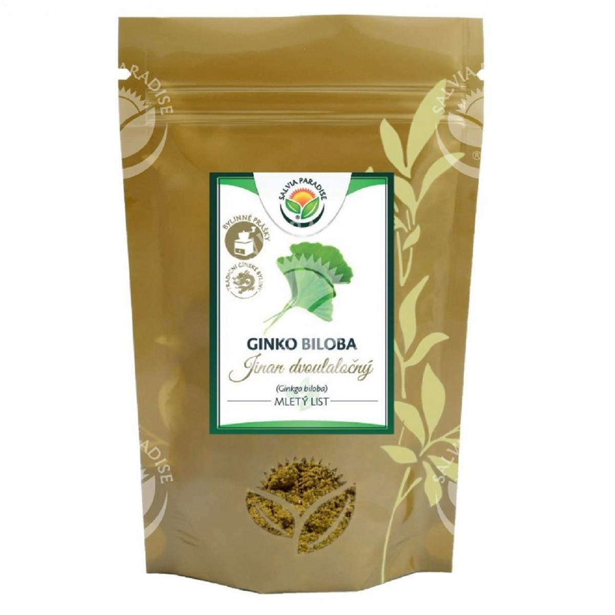 Ginko dvojlaločné - Ginkgo biloba - 120 g - mletý list