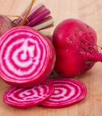 Cvikla guľatá Chioggia - červená repa - Beta vulgaris - semená - 50 ks