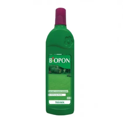 Tekuté hnojivo na trávniky - Biopon - hnojivo na trávny porast - 500 ml