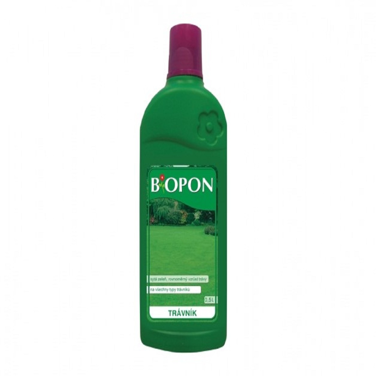 Tekuté hnojivo na trávniky - Biopon - hnojivo na trávny porast - 500 ml