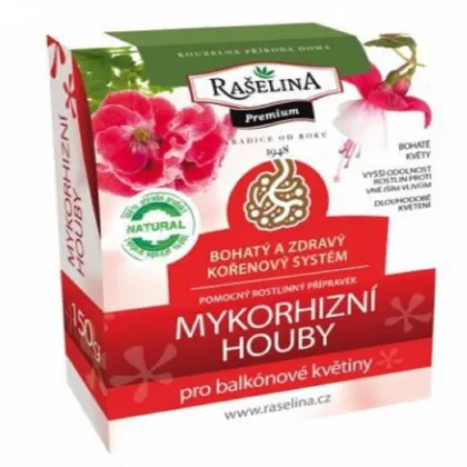 Mykorhízne huby pre balkónové kvety - ochrana rastlín - 150 g