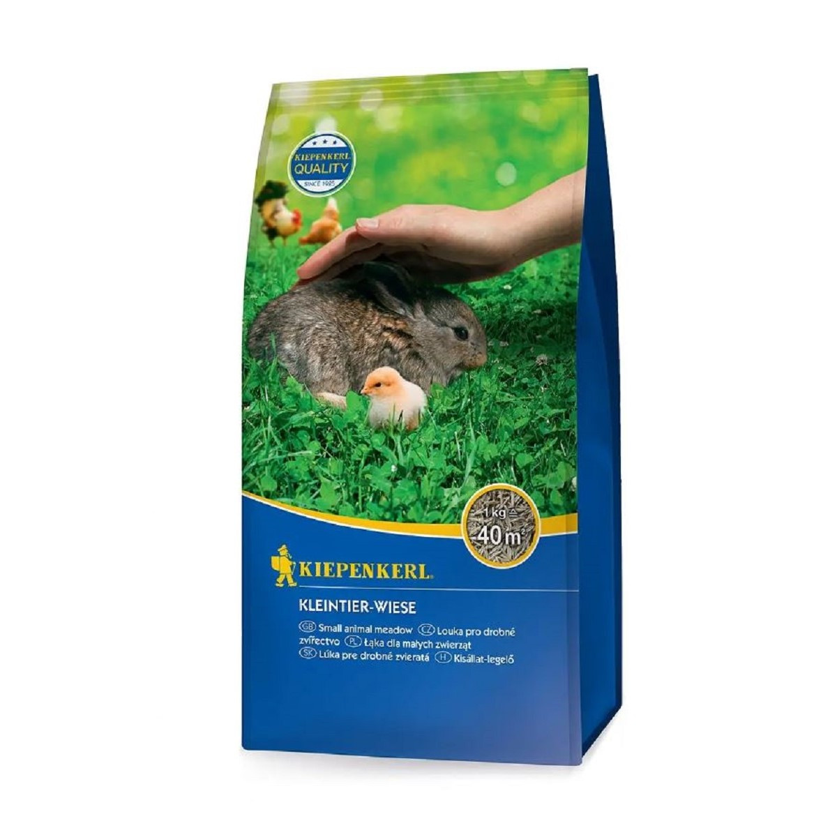 Trávnik pre drobné zvieratá - Kiepenkerl - trávne osivo - 1 kg